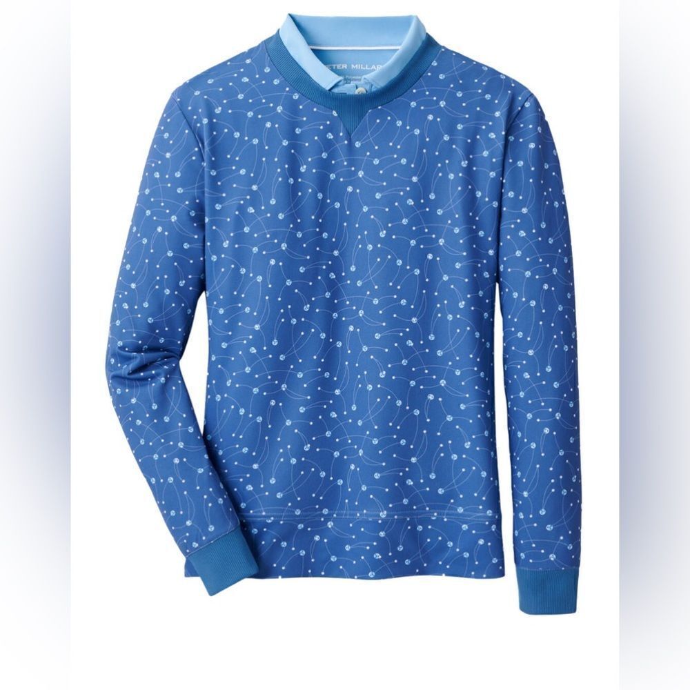 Peter Millar Women's Storm Birdie Print Sport Sweatshirt